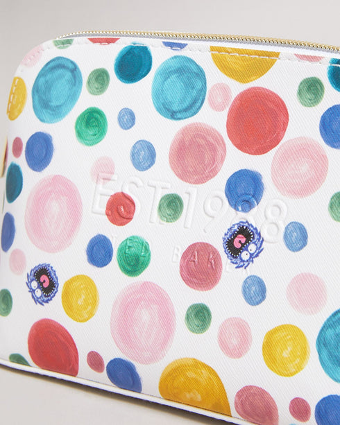 MATILA-Gifts-Flirty Texture Monster Spot Makeup Bag- Ted Baker Romania